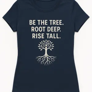 Rooted Energy Tee – Chakra Inspired Grounding Shirt