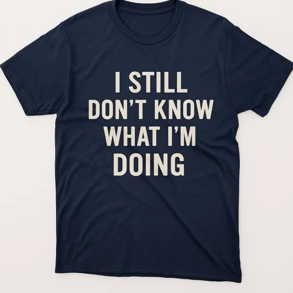 Funny Parenting Graphic Tee - Soft Cotton Blend T-Shirt for Casual Wear